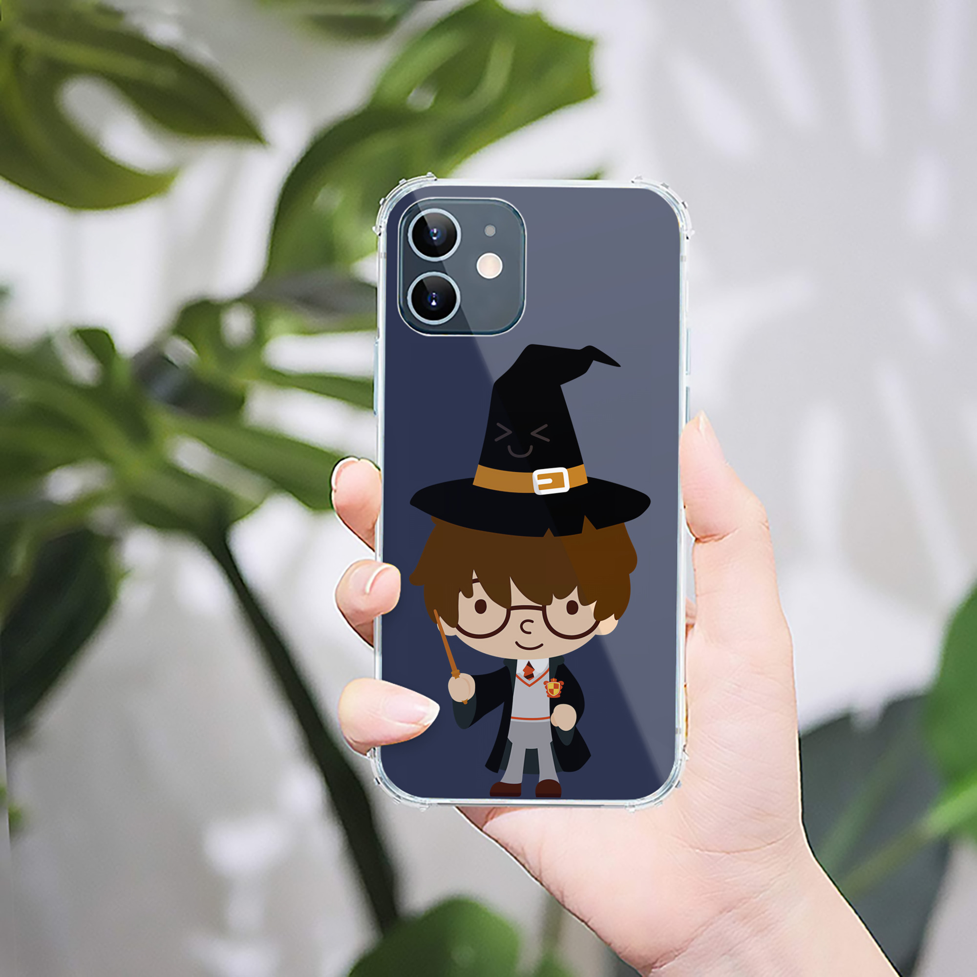 （画像用） Harry Potter ハリー・ポッターシリーズ 【iPhone 12シリーズ対応】透明スマホケース（クリアソフトケース）